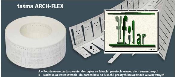 Taśma Strait-Flex ARCH-FLEX DO ŁUKÓW 15 mb